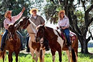 Семейный отдых на ковбойском ранчо