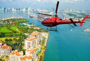 Helicopter flight over Miami - 1 hour, $ 350, Miami